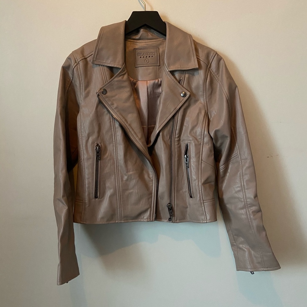 Vegan leather jacket